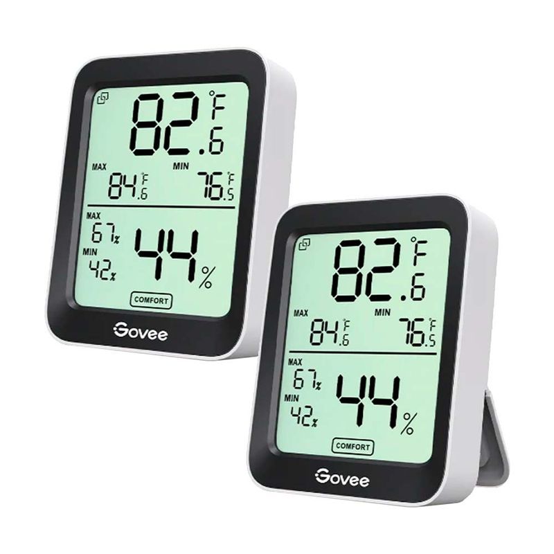 GOVEE - Pack 2x Termómetro Higrómetro Bluetooth Govee