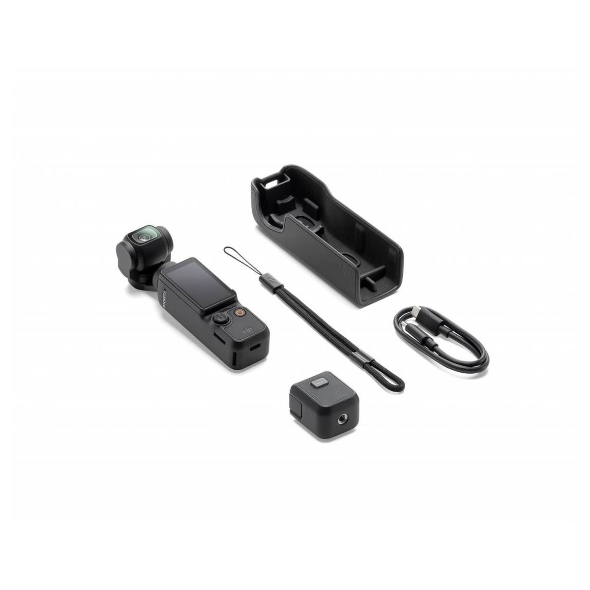 DJI - Cámara de Acción + Estabilizador DJI Pocket 3