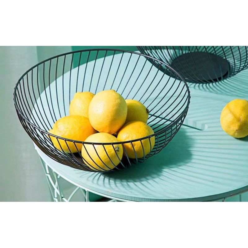 GENERICO - Cesta Bandeja Metalica Para Frutas Y Verduras