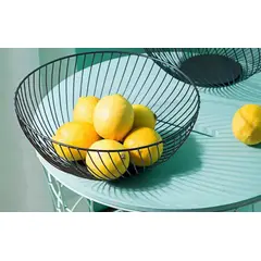 GENERICO - Cesta Bandeja Metalica Para Frutas Y Verduras