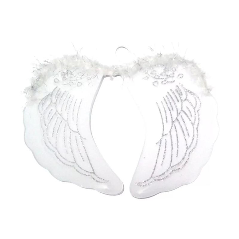 EKOI - Alas Ángel Plumas Cosplay Disfraz Halloween Blancas