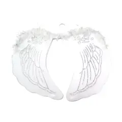 EKOI - Alas Ángel Plumas Cosplay Disfraz Halloween Blancas