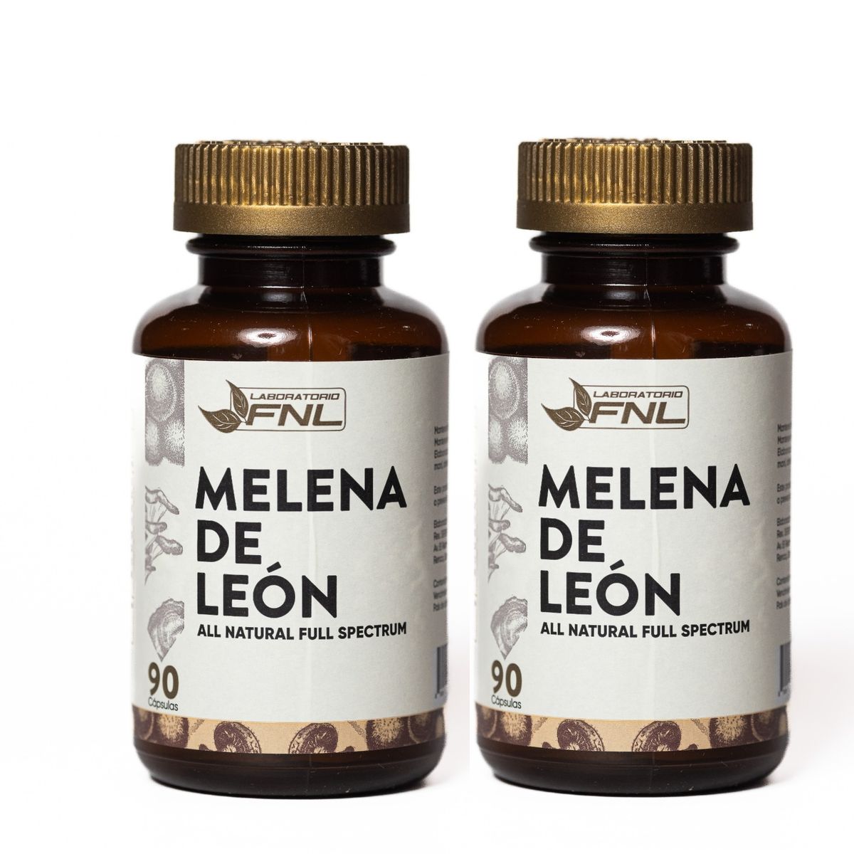 FNL - Melena De Leon Fnl 180 Capsulas 2x90 Caps.