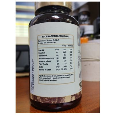 Imagen 2 del producto Melena De Leon 180 Capsulas 2x90 Caps.