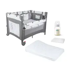 INFANTI - Cuna Colchón Anti-reflujo protector Playard Always Together