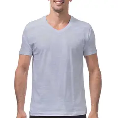 EVERSO - Camiseta Bambu Hombre Cuello V manga corta_.