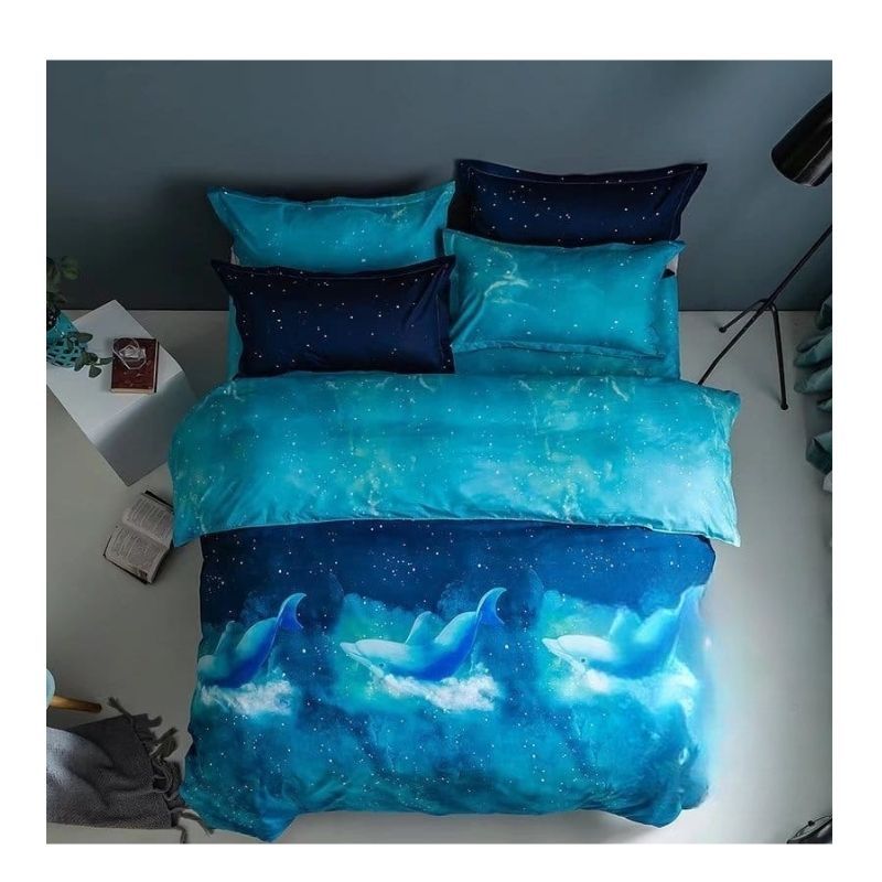 GENERICO - Cubrecama Quilt De Verano King Diseños Estampados TF
