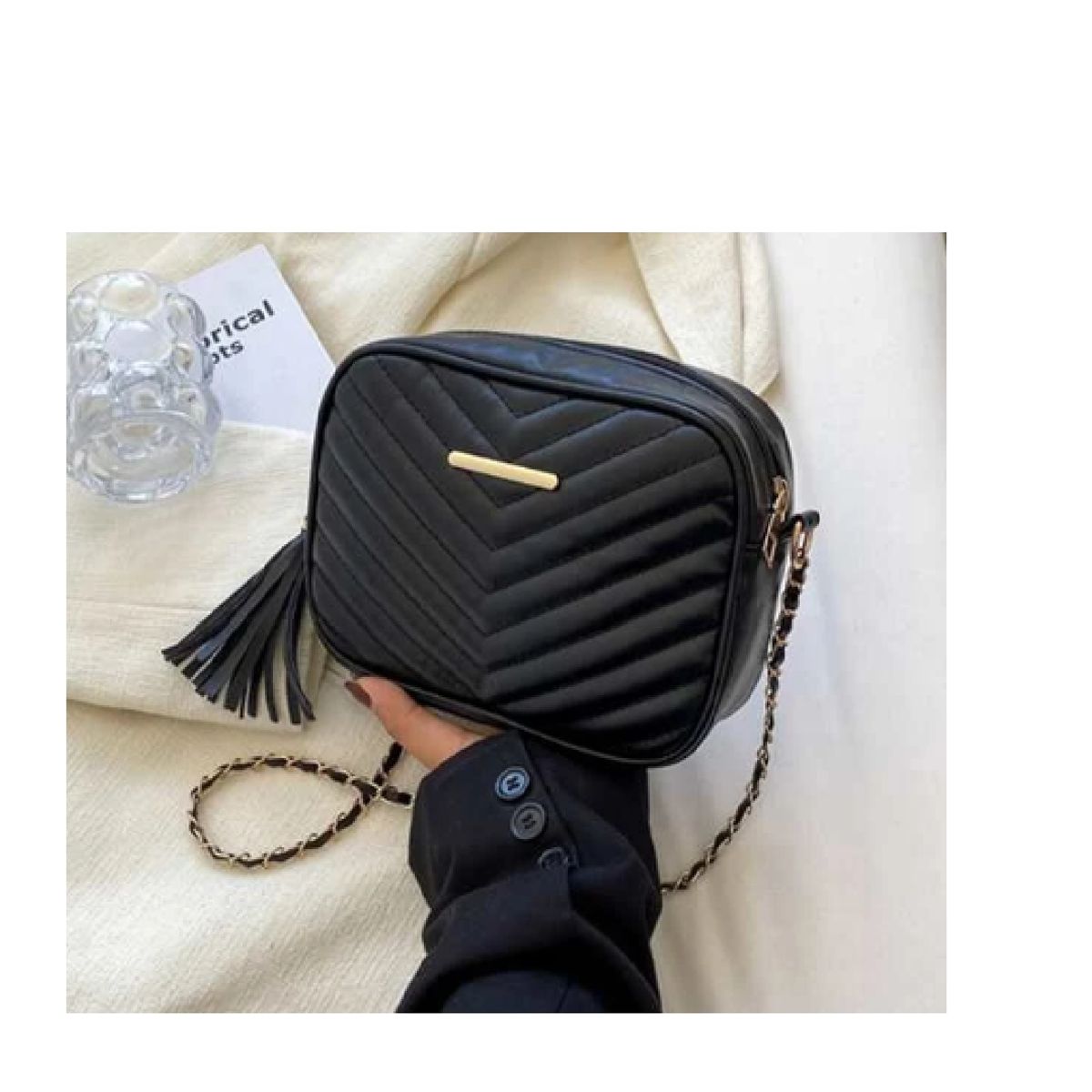 GENERICO - Cartera Minimalista Negro