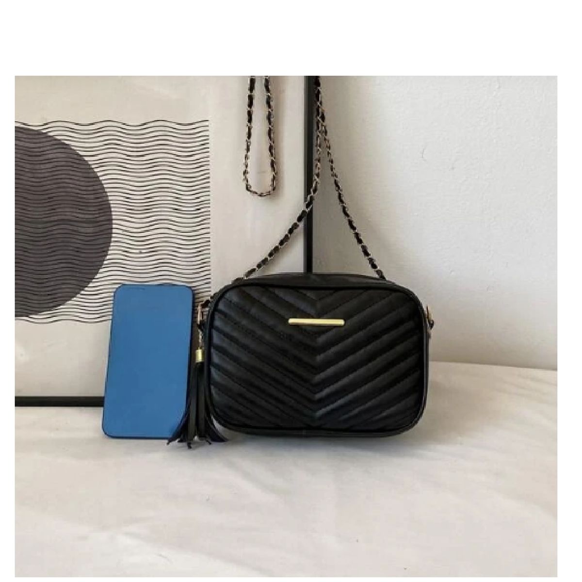 GENERICO - Cartera Minimalista Negro