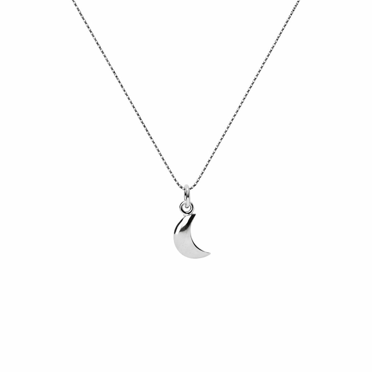 JOYAS MYTOKE - Colgante Luna Dije Collar Plata Fina 925 Mujer Femenina