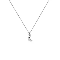 JOYAS MYTOKE - Colgante Luna Dije Collar Plata Fina 925 Mujer Femenina