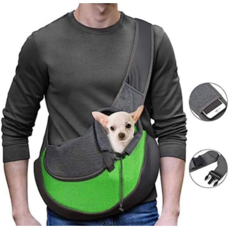 GENERICO - Bolso De Transporte De Perro Para Mascotas De Malla TALLA S