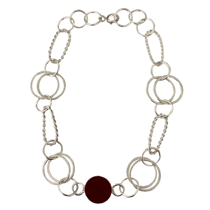 TAETHAI - Pulsera de plata 925 con Ágata
