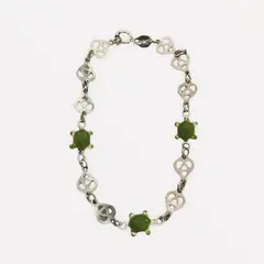 TAETHAI - Pulsera infantil de plata 925 con resina