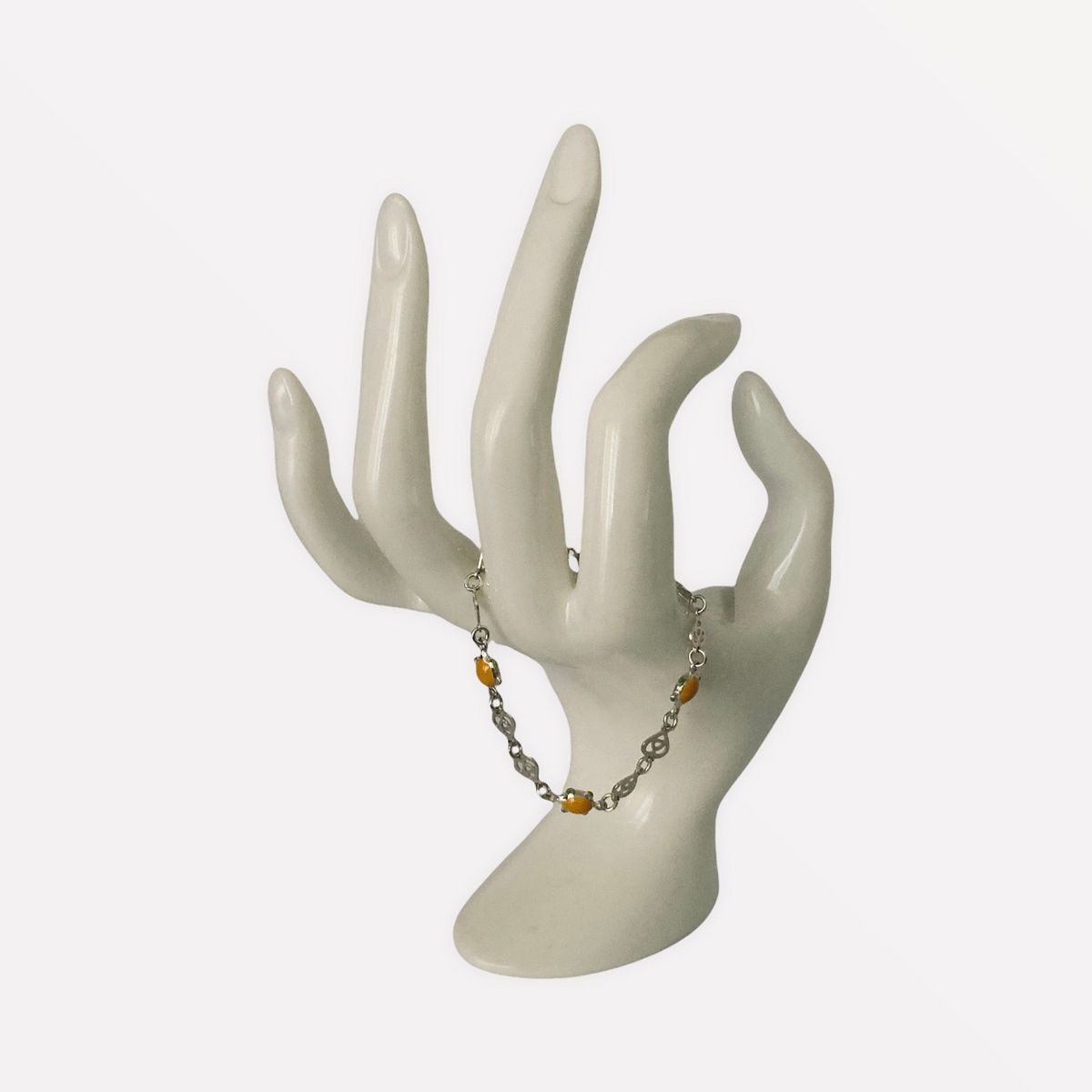 TAETHAI - Pulsera Infantil plata 925 con Resina