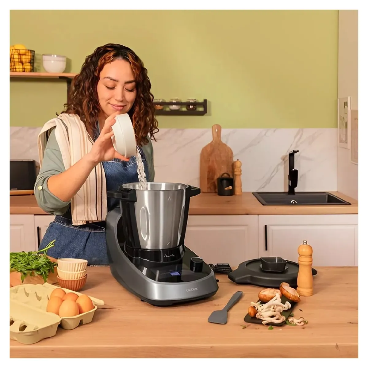 CECOTEC - Robot De Cocina Cecotec Mambo Habana Touch Wifi