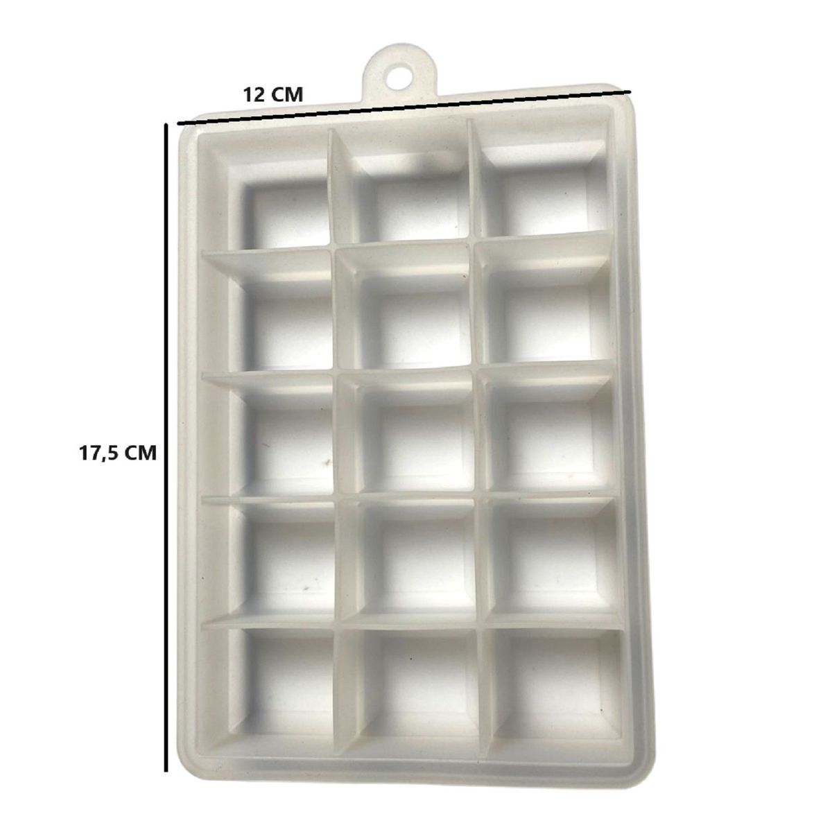 GENERICO - cubetas hielo cubeta hielo silicona cubetera cuadrada