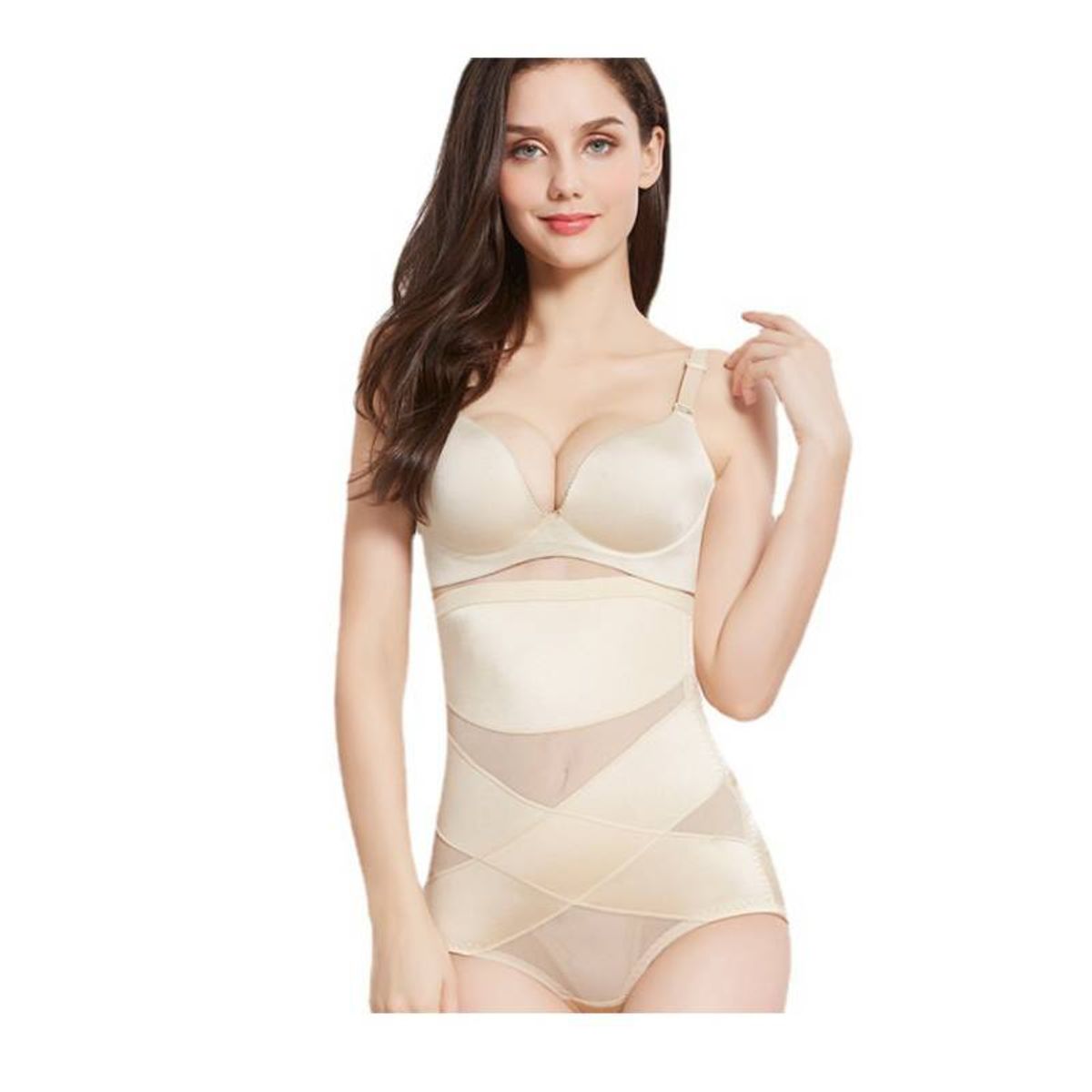 EVERSO - Pack2  Faja Reductora De Abdomen y Cintura Diseño Cruzada.