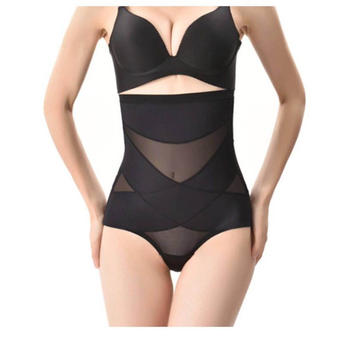 EVERSO - Pack2  Faja Reductora De Abdomen y Cintura Diseño Cruzada.