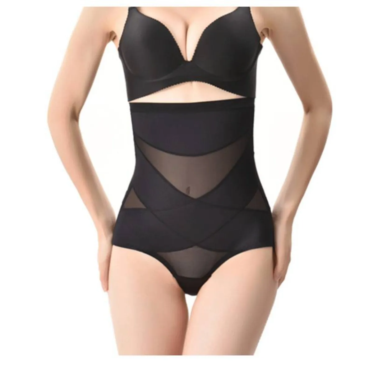 EVERSO - Pack2  Faja Reductora De Abdomen y Cintura Diseño Cruzada.