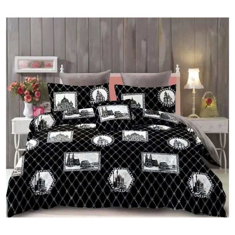 GENERICO - Cubrecama Quilt De Verano King Diseños Estampados TF