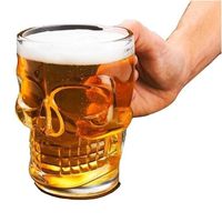 Set 6 Vasos Cerveceros Calavera 530 Cc