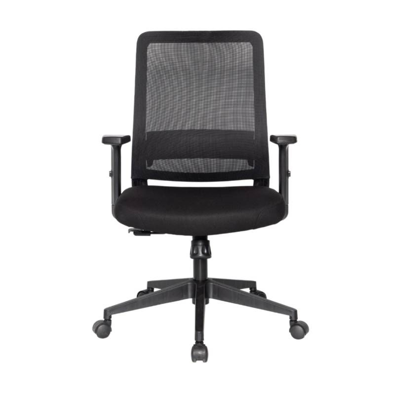 GENERICO - Silla Escritorio Venus Regulable Negro Bergs