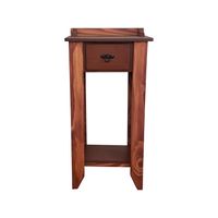 Mesa de arrimo telefono calado cafe