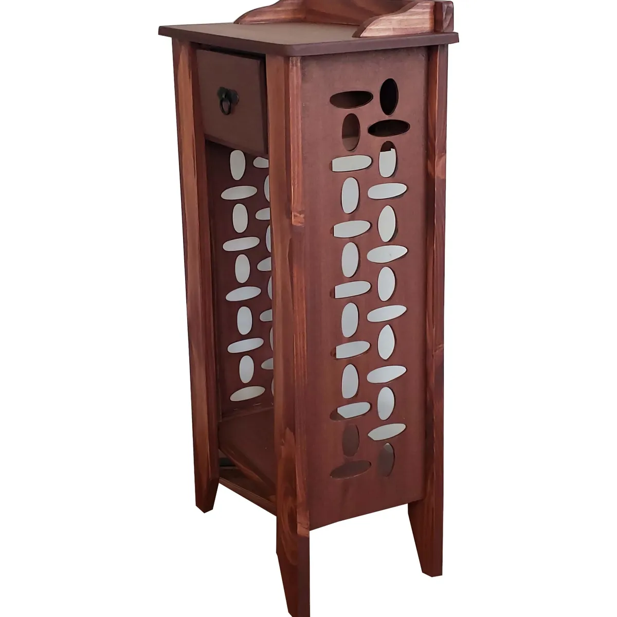 MARFELD MUEBLES - mesa de arrimo telefono calado cafe