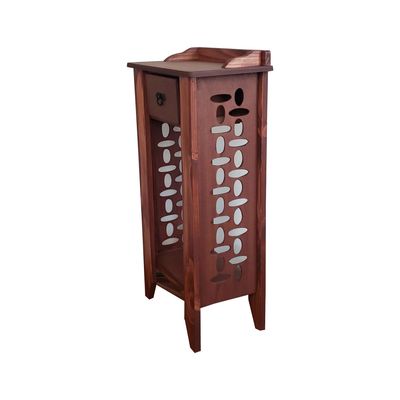 Imagen 2 del producto Mesa de arrimo telefono calado cafe