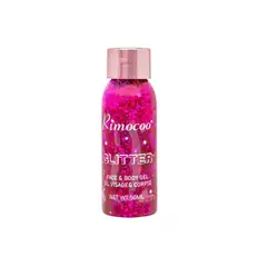 GENERICO - Glitter Gel Lentejuelas Holográficas Rostro Cuerpo Fucsia.