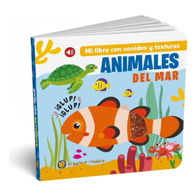 EL GATO DE HOJALATA - Libro Animales del mar - El Gato De Hojalata