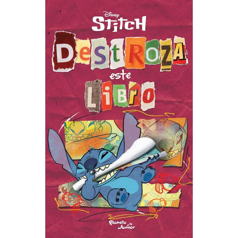 PLANETA JUNIOR - Libro Stitch - Destroza este libro - Disney