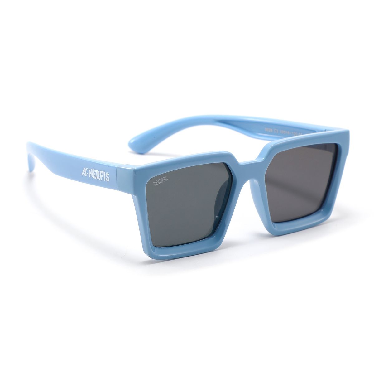 NERFIS - Lente de sol Kids Arcade Blue Polarizado Nerfis