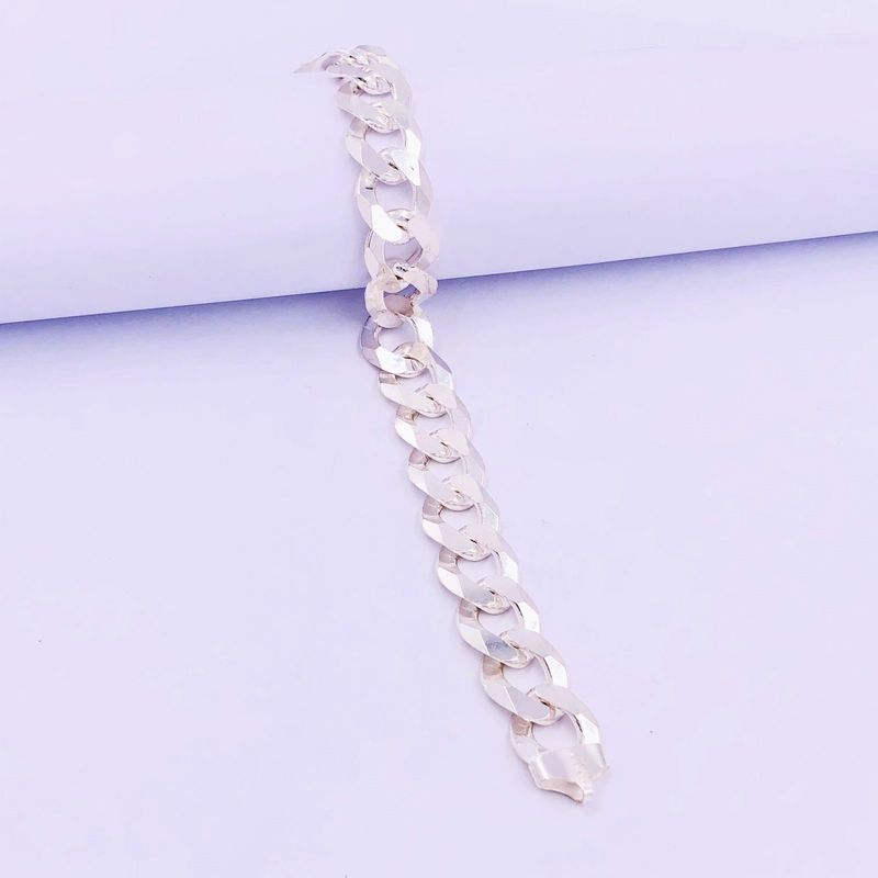 EL MUNDO DE LA PLATA - Pulsera Grumet Plata italiana 925
