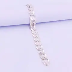 EL MUNDO DE LA PLATA - Pulsera Grumet Plata italiana 925
