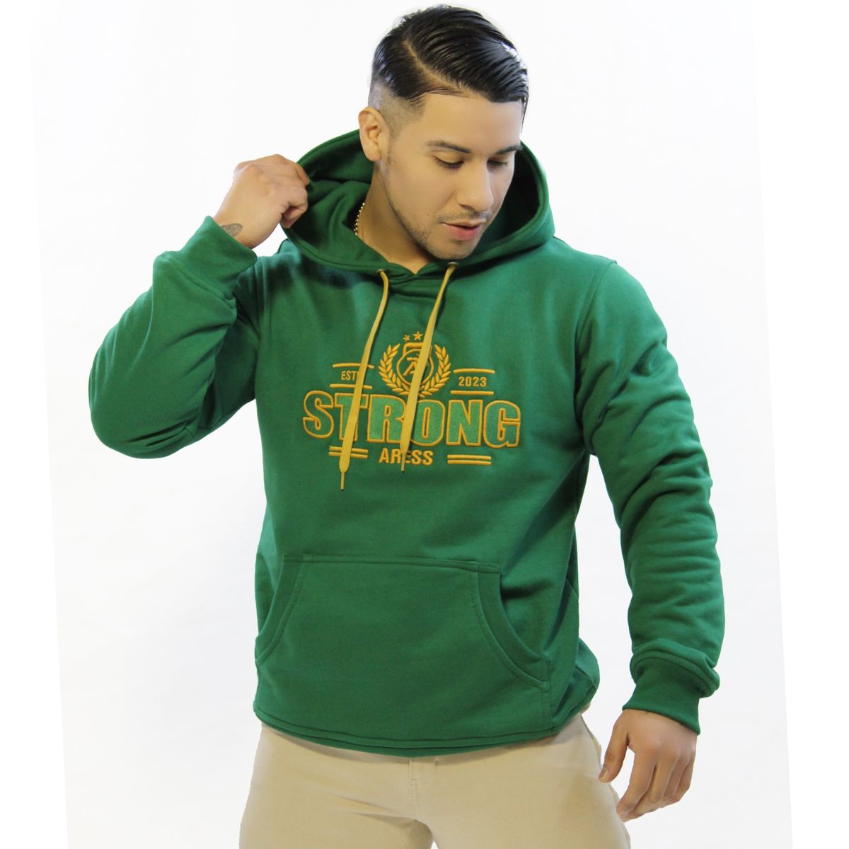 ADEMAN - Poleron Canguro Strong Gym Edicion Limitada