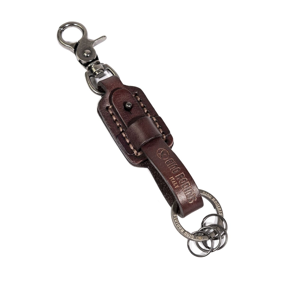 GINO RODINIS - Llavero De Hombre LL094 Café Gino Rodinis