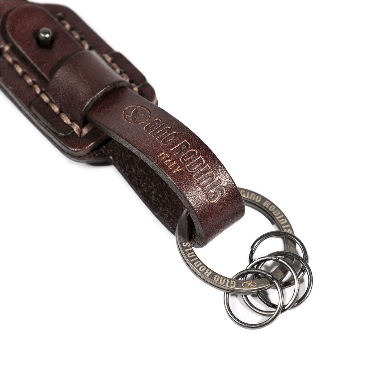 GINO RODINIS - Llavero De Hombre LL094 Café Gino Rodinis