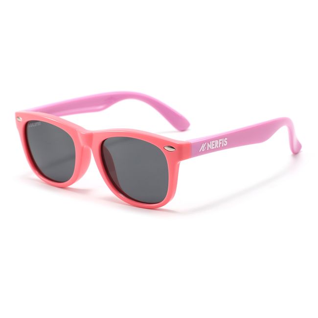 NERFIS - Lente de sol Kids Classic Raspberry Polarizado Nerfis