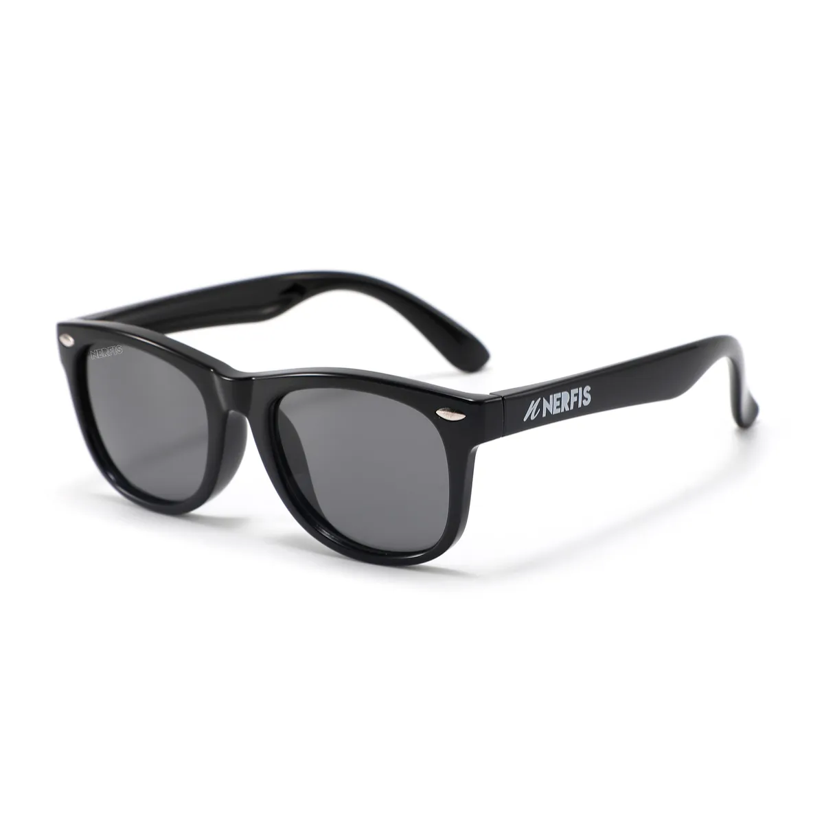 NERFIS - Lente de sol Kids Classic Black Polarizado Nerfis