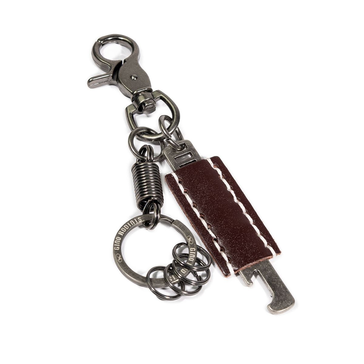GINO RODINIS - Llavero De Hombre LL092 Café Gino Rodinis