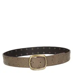 PANAMA JACK - Cinturón Cuero Mujer J016 Oliva