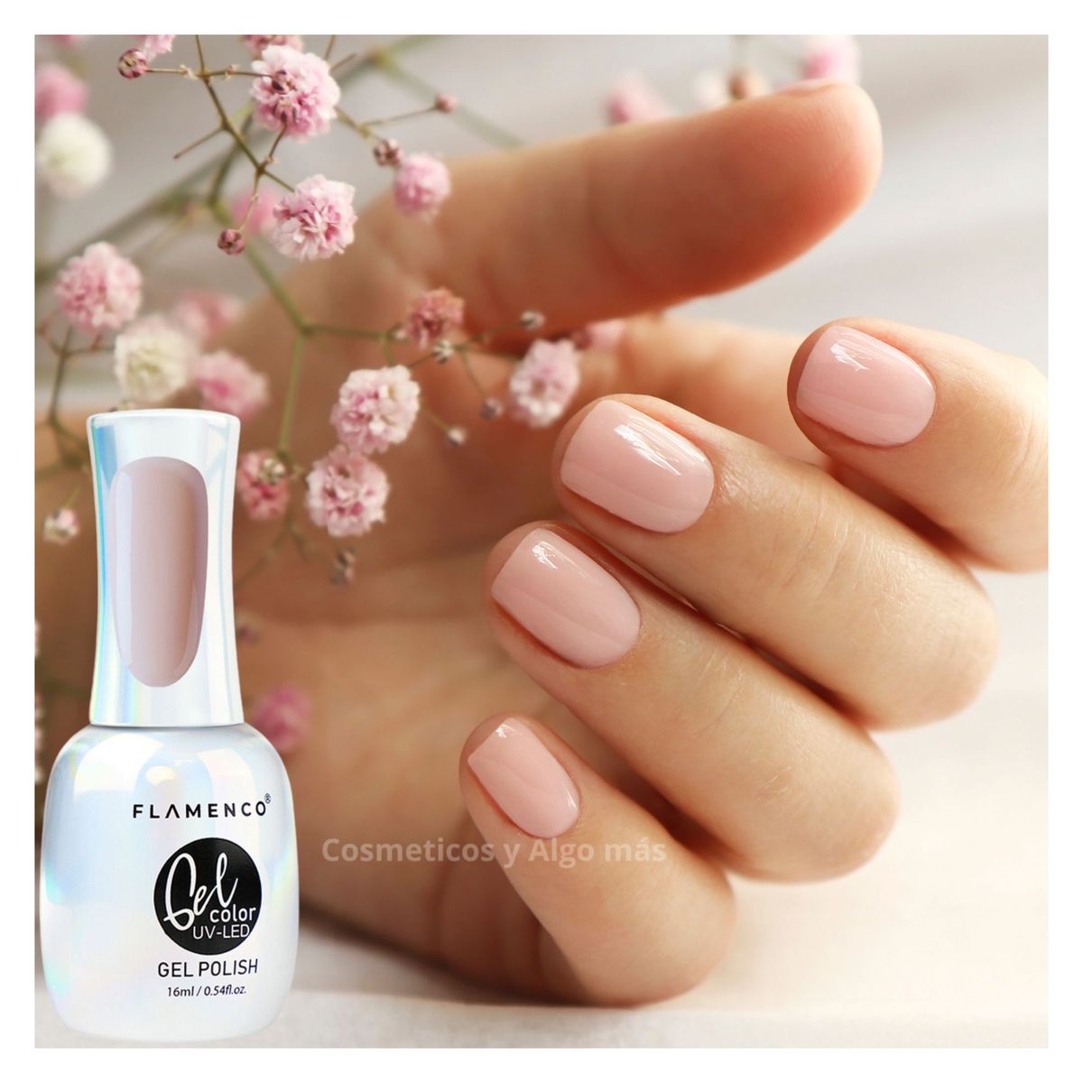 GENERICO - Esmalte permanente GEL COLOR acabado perfecto.