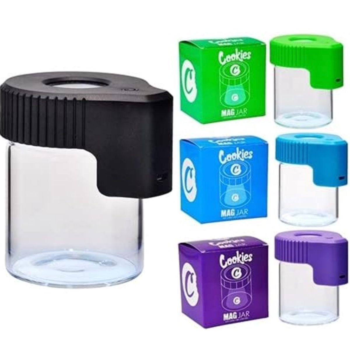 GENERICO - Tarro Contenedor Con Lupa