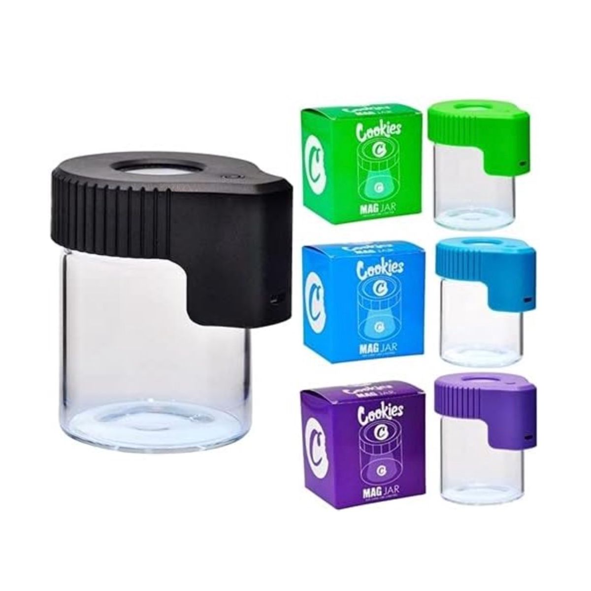 GENERICO - Tarro Contenedor Con Lupa