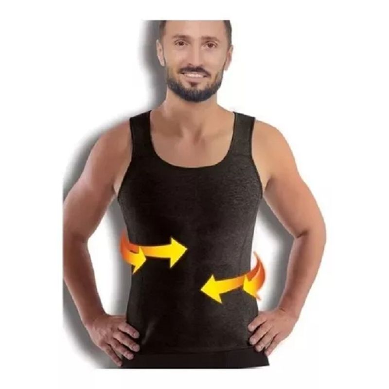 GENERICO - Camiseta Polera Neopreno Quema Grasa Termoactiva Hombre