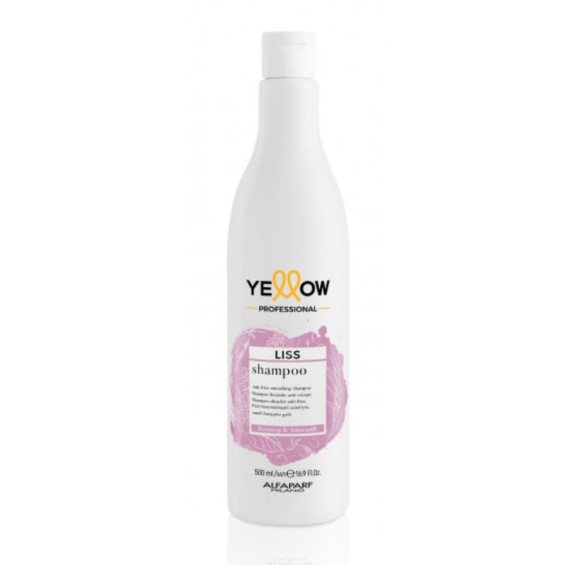 ALFAPARF MILANO - SHAMPOO ANTI FRIZZ LISO PERFECTO YELLOW LISS ALFAPARF 500 ML.