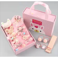OEM - SET JUEGO DE 18 PINCHES PARA NIÑAS DAMASCO.