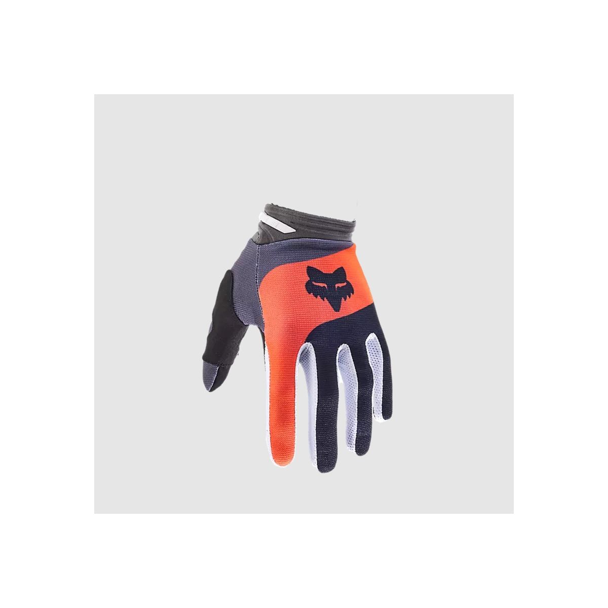 FOX - Guantes Moto 180 Ballast Negro/Naranjo Fox FOX